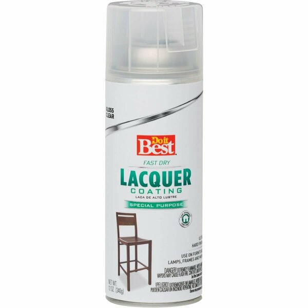 All-Source 11 Oz. Clear High Gloss Spray Lacquer 203291D